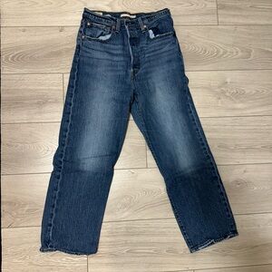 Levi Ribcage Straight Jeans